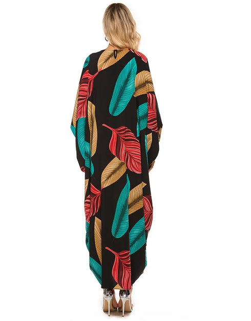 Leaf Dance Abaya: Loose and Lovely in Bohemian Style